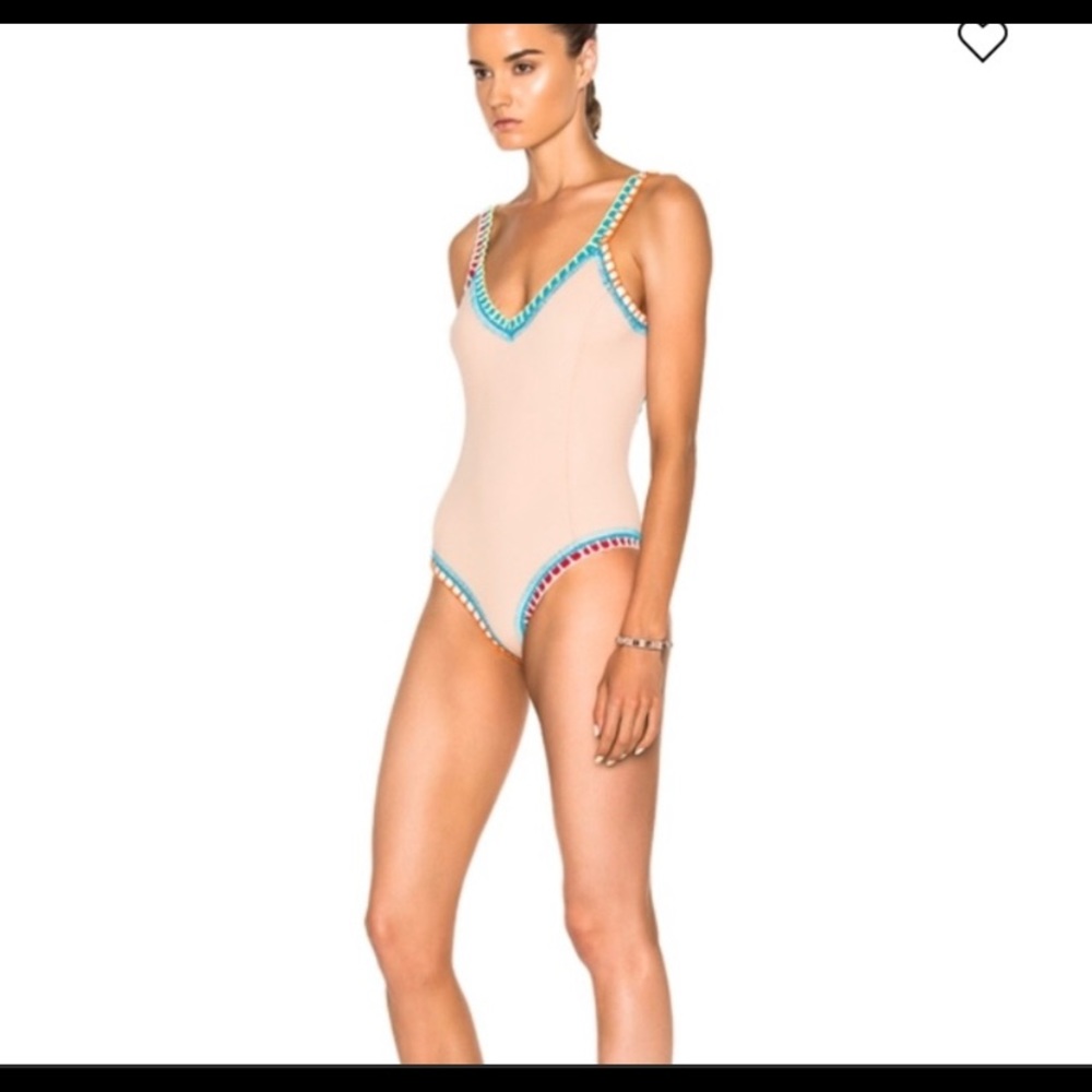 Kiini scoop back one piece maillot - Luna